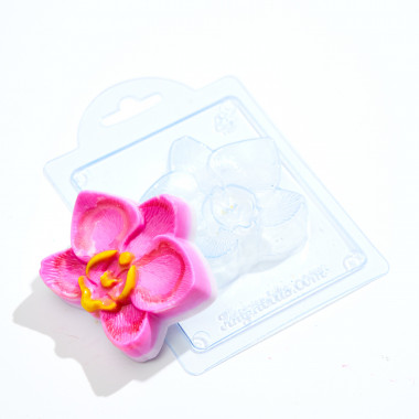Орхидея оригинальная форма пластиковая — ANYMOLDS ПРОИЗВОДСТВО ПЛАСТИКОВЫХ ФОРМ ДЛЯ МЫЛА, ШОКОЛАДА, ГИПСА
