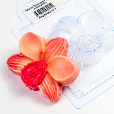 Орхидея Цимбидиум форма пластиковая — ANYMOLDS ПРОИЗВОДСТВО ПЛАСТИКОВЫХ ФОРМ ДЛЯ МЫЛА, ШОКОЛАДА, ГИПСА