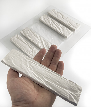 Форма для кирпичиков из гипса волна 200*50*10мм — ANYMOLDS ПРОИЗВОДСТВО ПЛАСТИКОВЫХ ФОРМ ДЛЯ МЫЛА, ШОКОЛАДА, ГИПСА