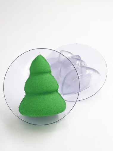 Ёлочка бомбочка форма пластиковая — ANYMOLDS ПРОИЗВОДСТВО ПЛАСТИКОВЫХ ФОРМ ДЛЯ МЫЛА, ШОКОЛАДА, ГИПСА