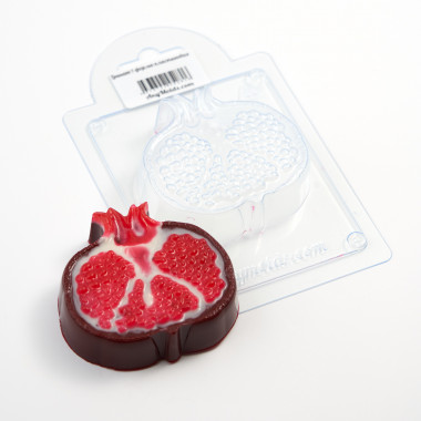 Гранат 1  форма пластиковая — ANYMOLDS ПРОИЗВОДСТВО ПЛАСТИКОВЫХ ФОРМ ДЛЯ МЫЛА, ШОКОЛАДА, ГИПСА