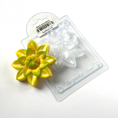 Цветок лотоса форма пластиковая для мыла — ANYMOLDS ПРОИЗВОДСТВО ПЛАСТИКОВЫХ ФОРМ ДЛЯ МЫЛА, ШОКОЛАДА, ГИПСА