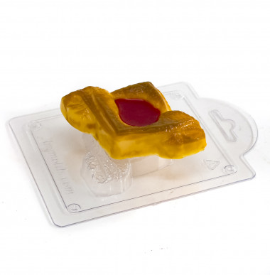 Слойка  форма пластиковая — ANYMOLDS ПРОИЗВОДСТВО ПЛАСТИКОВЫХ ФОРМ ДЛЯ МЫЛА, ШОКОЛАДА, ГИПСА