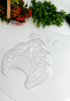 Кокошник большой форма пластиковая для шоколада фото 2 &mdash; ANYMOLDS ПРОИЗВОДСТВО ПЛАСТИКОВЫХ ФОРМ ДЛЯ МЫЛА, ШОКОЛАДА, ГИПСА