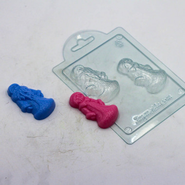 Дед мороз и снегурочка мини форма пластиковая — ANYMOLDS ПРОИЗВОДСТВО ПЛАСТИКОВЫХ ФОРМ ДЛЯ МЫЛА, ШОКОЛАДА, ГИПСА