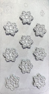 Снежинки зимняя сказка мини форма пластиковая для шоколада фото 2 — ANYMOLDS ПРОИЗВОДСТВО ПЛАСТИКОВЫХ ФОРМ ДЛЯ МЫЛА, ШОКОЛАДА, ГИПСА