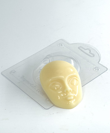 Личико форма пластиковая — ANYMOLDS ПРОИЗВОДСТВО ПЛАСТИКОВЫХ ФОРМ ДЛЯ МЫЛА, ШОКОЛАДА, ГИПСА