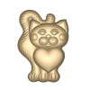 Котик форма пластиковая для мыла гипса шоколада фото 5 — ANYMOLDS ПРОИЗВОДСТВО ПЛАСТИКОВЫХ ФОРМ ДЛЯ МЫЛА, ШОКОЛАДА, ГИПСА