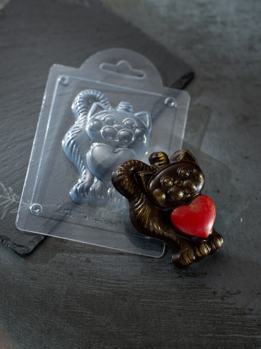 Котик форма пластиковая для мыла гипса шоколада — ANYMOLDS ПРОИЗВОДСТВО ПЛАСТИКОВЫХ ФОРМ ДЛЯ МЫЛА, ШОКОЛАДА, ГИПСА