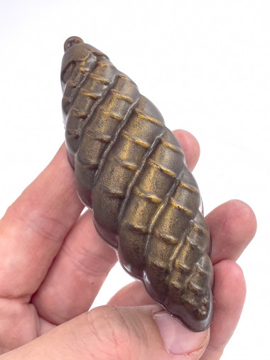 Елочная игрушка Шишка форма пластиковая для мыла и шоколада — ANYMOLDS ПРОИЗВОДСТВО ПЛАСТИКОВЫХ ФОРМ ДЛЯ МЫЛА, ШОКОЛАДА, ГИПСА