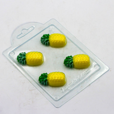 Ананас мини форма пластиковая — ANYMOLDS ПРОИЗВОДСТВО ПЛАСТИКОВЫХ ФОРМ ДЛЯ МЫЛА, ШОКОЛАДА, ГИПСА