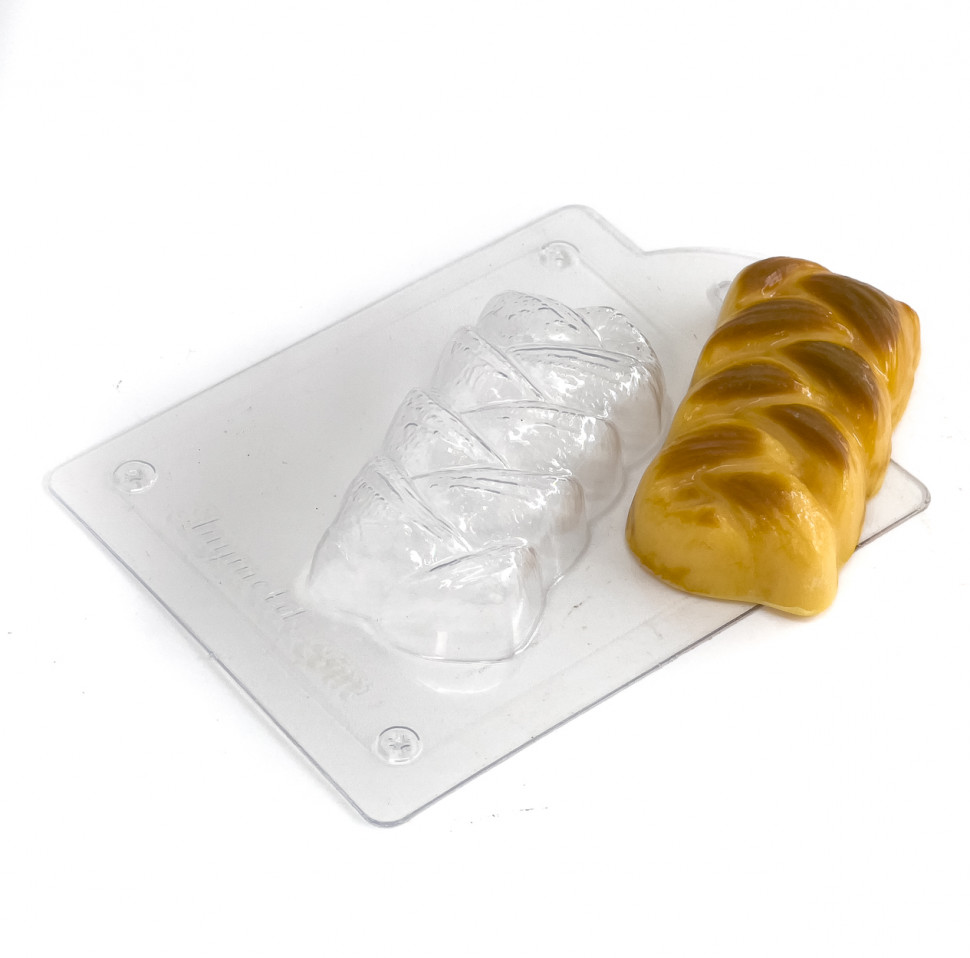 Косичка форма пластиковая фото 1 — ANYMOLDS ПРОИЗВОДСТВО ПЛАСТИКОВЫХ ФОРМ ДЛЯ МЫЛА, ШОКОЛАДА, ГИПСА