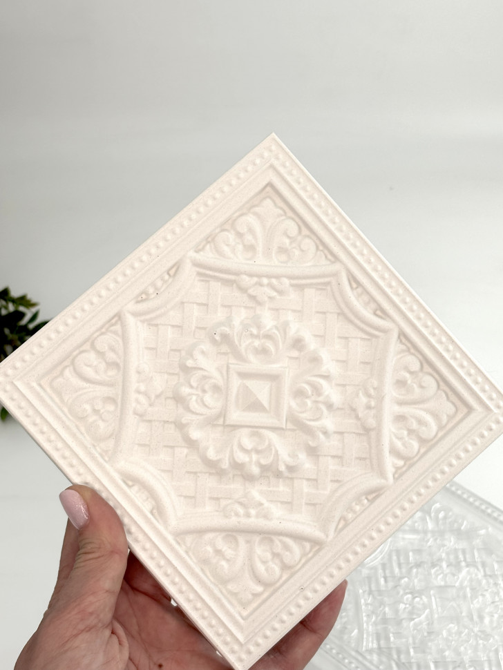 Изразец Плетенка пластиковая форма для гипса и шоколада фото 1 &mdash; ANYMOLDS ПРОИЗВОДСТВО ПЛАСТИКОВЫХ ФОРМ ДЛЯ МЫЛА, ШОКОЛАДА, ГИПСА