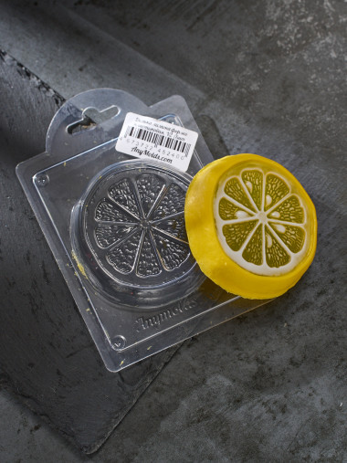 Долька лимона форма пластиковая. V2 — ANYMOLDS ПРОИЗВОДСТВО ПЛАСТИКОВЫХ ФОРМ ДЛЯ МЫЛА, ШОКОЛАДА, ГИПСА