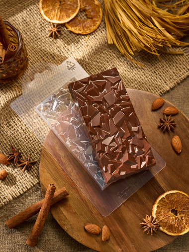 Дубайский шоколад Кристаллы пластиковая форма — ANYMOLDS ПРОИЗВОДСТВО ПЛАСТИКОВЫХ ФОРМ ДЛЯ МЫЛА, ШОКОЛАДА, ГИПСА