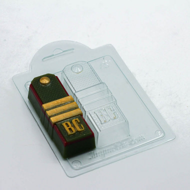 Погоны форма пластиковая — ANYMOLDS ПРОИЗВОДСТВО ПЛАСТИКОВЫХ ФОРМ ДЛЯ МЫЛА, ШОКОЛАДА, ГИПСА