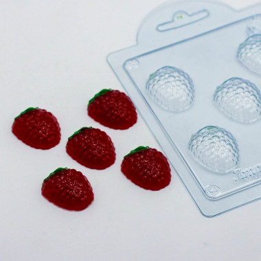 Малинки мини форма пластиковая — ANYMOLDS ПРОИЗВОДСТВО ПЛАСТИКОВЫХ ФОРМ ДЛЯ МЫЛА, ШОКОЛАДА, ГИПСА