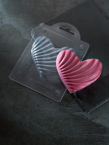 Сердце волны форма пластиковая для мыла и шоколада — ANYMOLDS ПРОИЗВОДСТВО ПЛАСТИКОВЫХ ФОРМ ДЛЯ МЫЛА, ШОКОЛАДА, ГИПСА