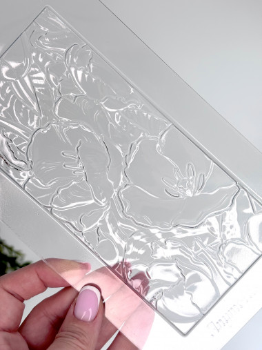 Тюльпаны плитка для шоколада форма пластиковая &mdash; ANYMOLDS ПРОИЗВОДСТВО ПЛАСТИКОВЫХ ФОРМ ДЛЯ МЫЛА, ШОКОЛАДА, ГИПСА