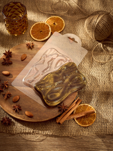 Восьмерка и силуэт для шоколада форма пластиковая — ANYMOLDS ПРОИЗВОДСТВО ПЛАСТИКОВЫХ ФОРМ ДЛЯ МЫЛА, ШОКОЛАДА, ГИПСА