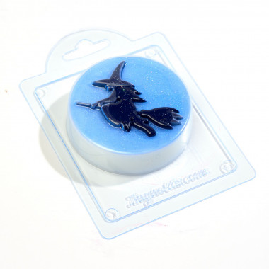 Ведьма на метле форма пластиковая — ANYMOLDS ПРОИЗВОДСТВО ПЛАСТИКОВЫХ ФОРМ ДЛЯ МЫЛА, ШОКОЛАДА, ГИПСА