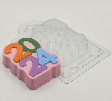 2024 вертикальные цифры форма пластиковая — ANYMOLDS ПРОИЗВОДСТВО ПЛАСТИКОВЫХ ФОРМ ДЛЯ МЫЛА, ШОКОЛАДА, ГИПСА