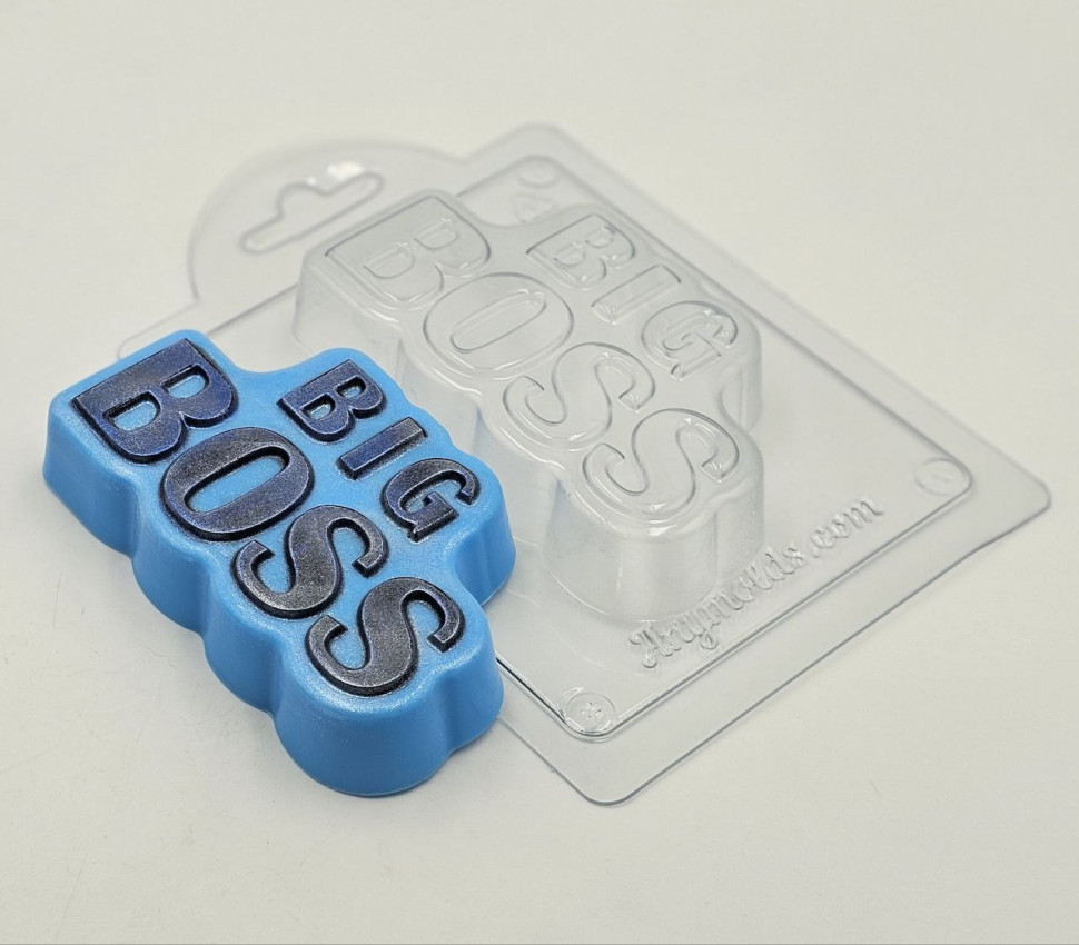 Big Boss форма пластиковая фото 1 — ANYMOLDS ПРОИЗВОДСТВО ПЛАСТИКОВЫХ ФОРМ ДЛЯ МЫЛА, ШОКОЛАДА, ГИПСА
