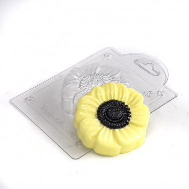 Анемона форма пластиковая — ANYMOLDS ПРОИЗВОДСТВО ПЛАСТИКОВЫХ ФОРМ ДЛЯ МЫЛА, ШОКОЛАДА, ГИПСА