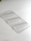 Шоколадный батончик форма пластиковая  фото 2 — ANYMOLDS ПРОИЗВОДСТВО ПЛАСТИКОВЫХ ФОРМ ДЛЯ МЫЛА, ШОКОЛАДА, ГИПСА