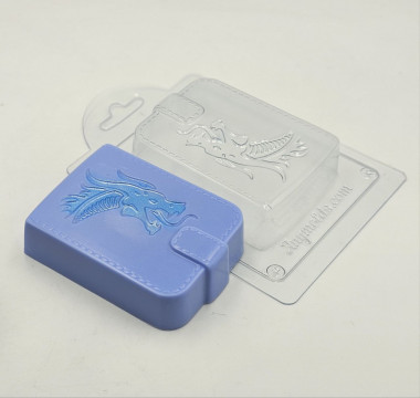 Портмоне с головой дракона форма пластиковая — ANYMOLDS ПРОИЗВОДСТВО ПЛАСТИКОВЫХ ФОРМ ДЛЯ МЫЛА, ШОКОЛАДА, ГИПСА