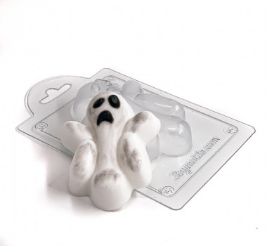 Привидение форма пластиковая — ANYMOLDS ПРОИЗВОДСТВО ПЛАСТИКОВЫХ ФОРМ ДЛЯ МЫЛА, ШОКОЛАДА, ГИПСА