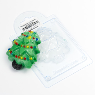 Праздничная Елка форма пластиковая — ANYMOLDS ПРОИЗВОДСТВО ПЛАСТИКОВЫХ ФОРМ ДЛЯ МЫЛА, ШОКОЛАДА, ГИПСА