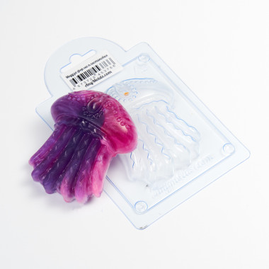 Медуза v2 форма пластиковая — ANYMOLDS ПРОИЗВОДСТВО ПЛАСТИКОВЫХ ФОРМ ДЛЯ МЫЛА, ШОКОЛАДА, ГИПСА