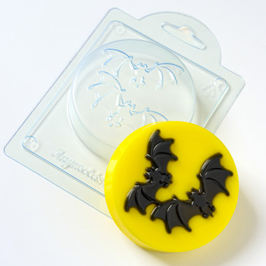 Летучие мыши форма пластиковая — ANYMOLDS ПРОИЗВОДСТВО ПЛАСТИКОВЫХ ФОРМ ДЛЯ МЫЛА, ШОКОЛАДА, ГИПСА