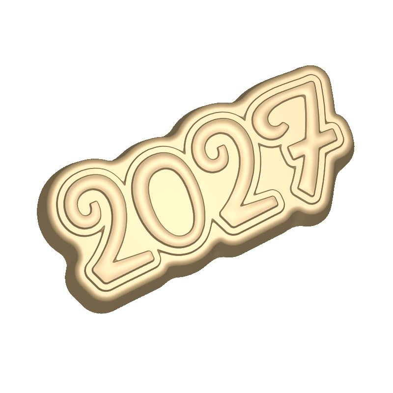 2027 год цифры форма пластиковая для мыла и шоколада фото 1 &mdash; ANYMOLDS ПРОИЗВОДСТВО ПЛАСТИКОВЫХ ФОРМ ДЛЯ МЫЛА, ШОКОЛАДА, ГИПСА