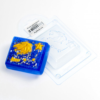 Лев знак зодиака форма пластиковая — ANYMOLDS ПРОИЗВОДСТВО ПЛАСТИКОВЫХ ФОРМ ДЛЯ МЫЛА, ШОКОЛАДА, ГИПСА