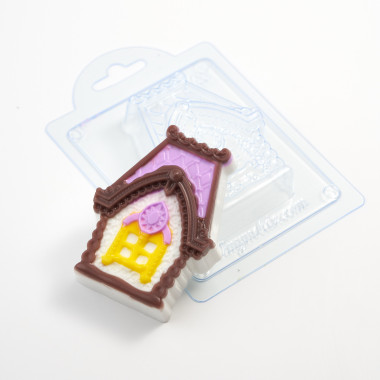 Домик форма пластиковая — ANYMOLDS ПРОИЗВОДСТВО ПЛАСТИКОВЫХ ФОРМ ДЛЯ МЫЛА, ШОКОЛАДА, ГИПСА