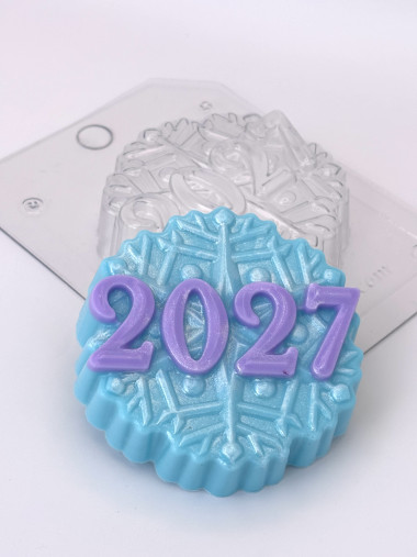 Снежинка 2027 форма пластиковая для мыла и шоколада &mdash; ANYMOLDS ПРОИЗВОДСТВО ПЛАСТИКОВЫХ ФОРМ ДЛЯ МЫЛА, ШОКОЛАДА, ГИПСА