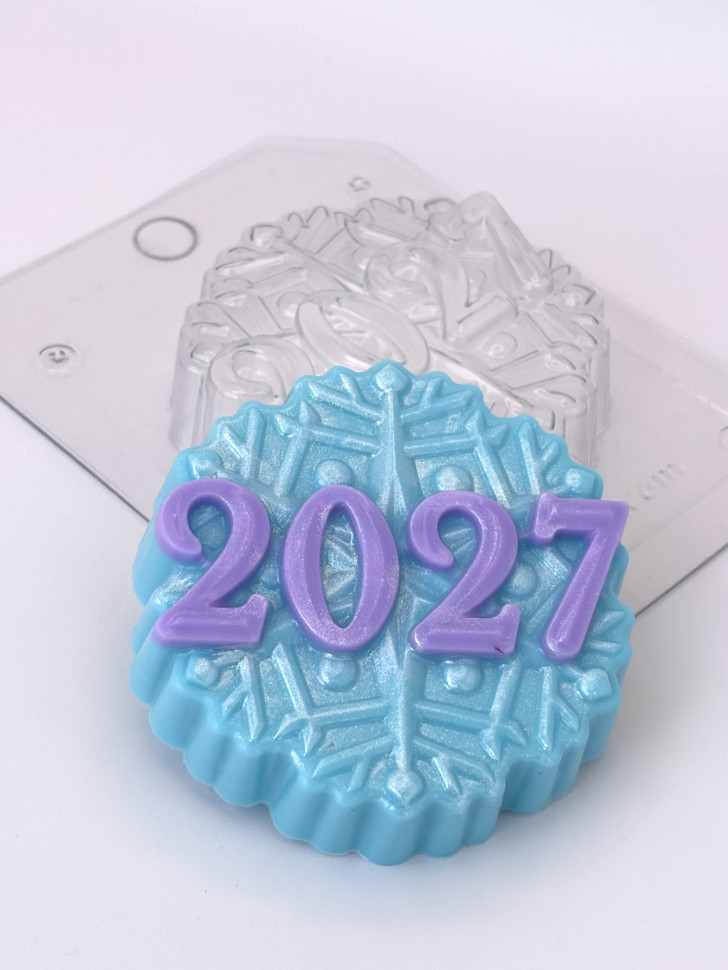 Снежинка 2027 форма пластиковая для мыла и шоколада фото 1 &mdash; ANYMOLDS ПРОИЗВОДСТВО ПЛАСТИКОВЫХ ФОРМ ДЛЯ МЫЛА, ШОКОЛАДА, ГИПСА