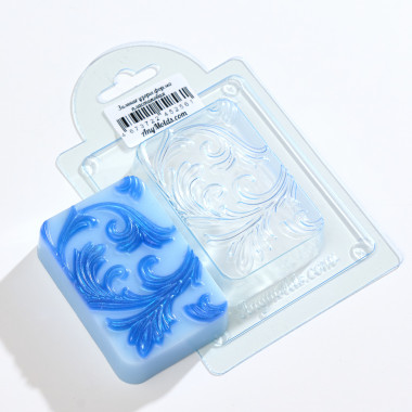 Зимние узоры форма пластиковая — ANYMOLDS ПРОИЗВОДСТВО ПЛАСТИКОВЫХ ФОРМ ДЛЯ МЫЛА, ШОКОЛАДА, ГИПСА