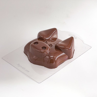 Хрюшка форма пластиковая для холодца/салата/заливного — ANYMOLDS ПРОИЗВОДСТВО ПЛАСТИКОВЫХ ФОРМ ДЛЯ МЫЛА, ШОКОЛАДА, ГИПСА