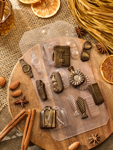 Мужской набор мини форма пластиковая — ANYMOLDS ПРОИЗВОДСТВО ПЛАСТИКОВЫХ ФОРМ ДЛЯ МЫЛА, ШОКОЛАДА, ГИПСА