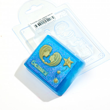 Близнецы знак зодиака форма пластиковая — ANYMOLDS ПРОИЗВОДСТВО ПЛАСТИКОВЫХ ФОРМ ДЛЯ МЫЛА, ШОКОЛАДА, ГИПСА