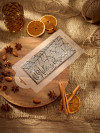 С Новым годом! Плитка шоколада форма пластиковая. фото 5 — ANYMOLDS ПРОИЗВОДСТВО ПЛАСТИКОВЫХ ФОРМ ДЛЯ МЫЛА, ШОКОЛАДА, ГИПСА