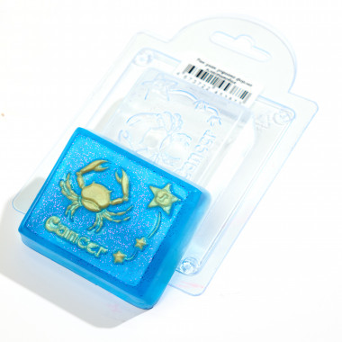 Рак знак зодиака форма пластиковая — ANYMOLDS ПРОИЗВОДСТВО ПЛАСТИКОВЫХ ФОРМ ДЛЯ МЫЛА, ШОКОЛАДА, ГИПСА