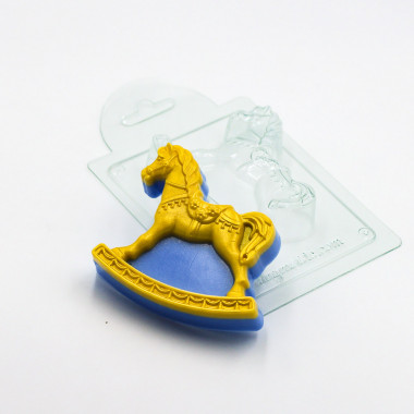 Лошадка-качалка форма пластиковая — ANYMOLDS ПРОИЗВОДСТВО ПЛАСТИКОВЫХ ФОРМ ДЛЯ МЫЛА, ШОКОЛАДА, ГИПСА