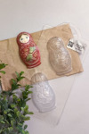 Матрешка форма пластиковая для шоколада фото 2 &mdash; ANYMOLDS ПРОИЗВОДСТВО ПЛАСТИКОВЫХ ФОРМ ДЛЯ МЫЛА, ШОКОЛАДА, ГИПСА