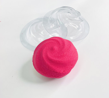 Безе форма для бомбочек — ANYMOLDS ПРОИЗВОДСТВО ПЛАСТИКОВЫХ ФОРМ ДЛЯ МЫЛА, ШОКОЛАДА, ГИПСА