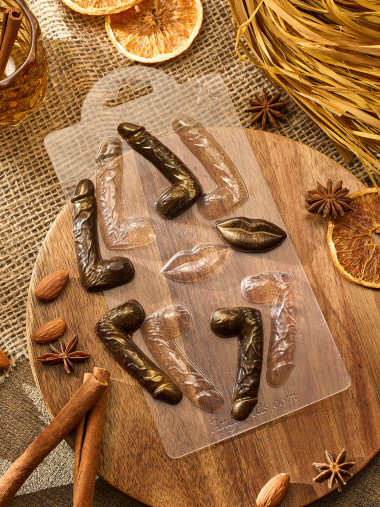 Мужское наслаждение форма для шоколада пластиковая 18+ — ANYMOLDS ПРОИЗВОДСТВО ПЛАСТИКОВЫХ ФОРМ ДЛЯ МЫЛА, ШОКОЛАДА, ГИПСА