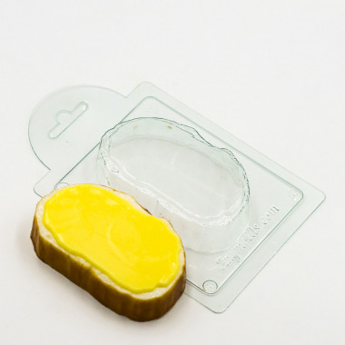 Бутерброд с маслом форма пластиковая — ANYMOLDS ПРОИЗВОДСТВО ПЛАСТИКОВЫХ ФОРМ ДЛЯ МЫЛА, ШОКОЛАДА, ГИПСА